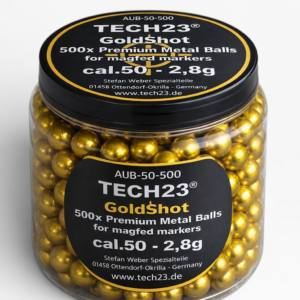 Gold-Shot cal.50 Leichtmetall Kugeln - extra hart - 500 Kugeln (Big Pack)