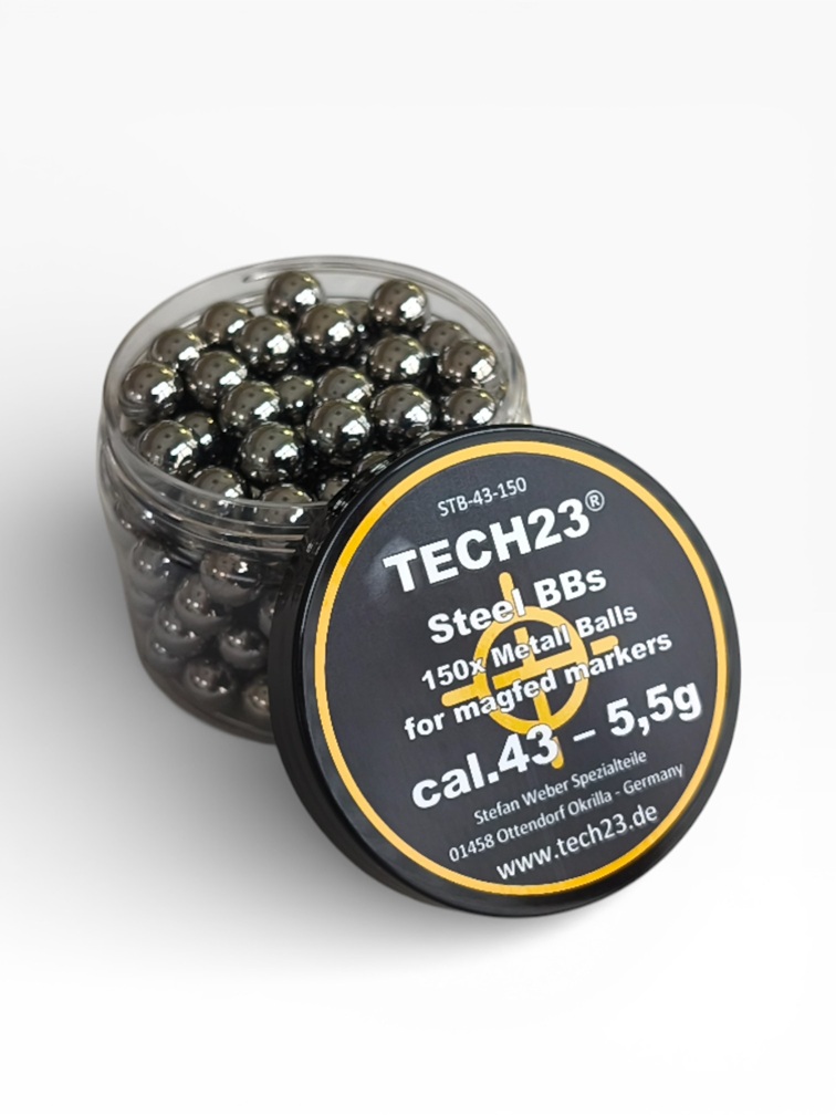 steel BBs cal.43 - Stahlkugeln für Umarex t4e Pistolen