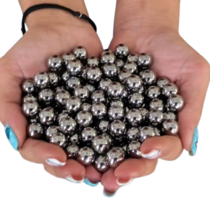 steel BBs cal.50 (12,50mm) Chromstahlkugeln für starke t4e Markierer