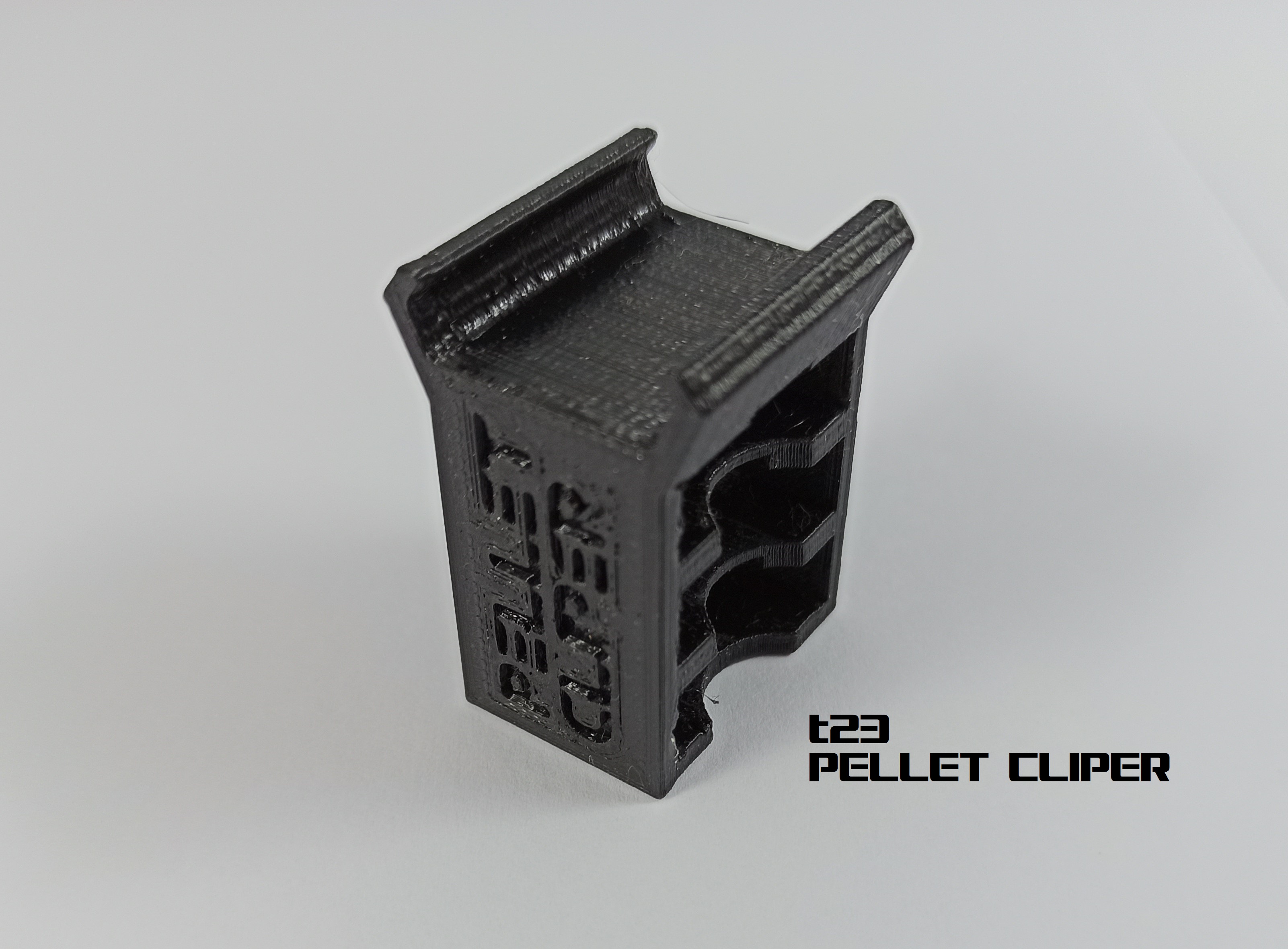 t23 Pellet Cliper - Picatinny-Rail Trommelmagazin-Halter für Umarex Walther CP99, CPSport, PPQ usw... – Bild 3