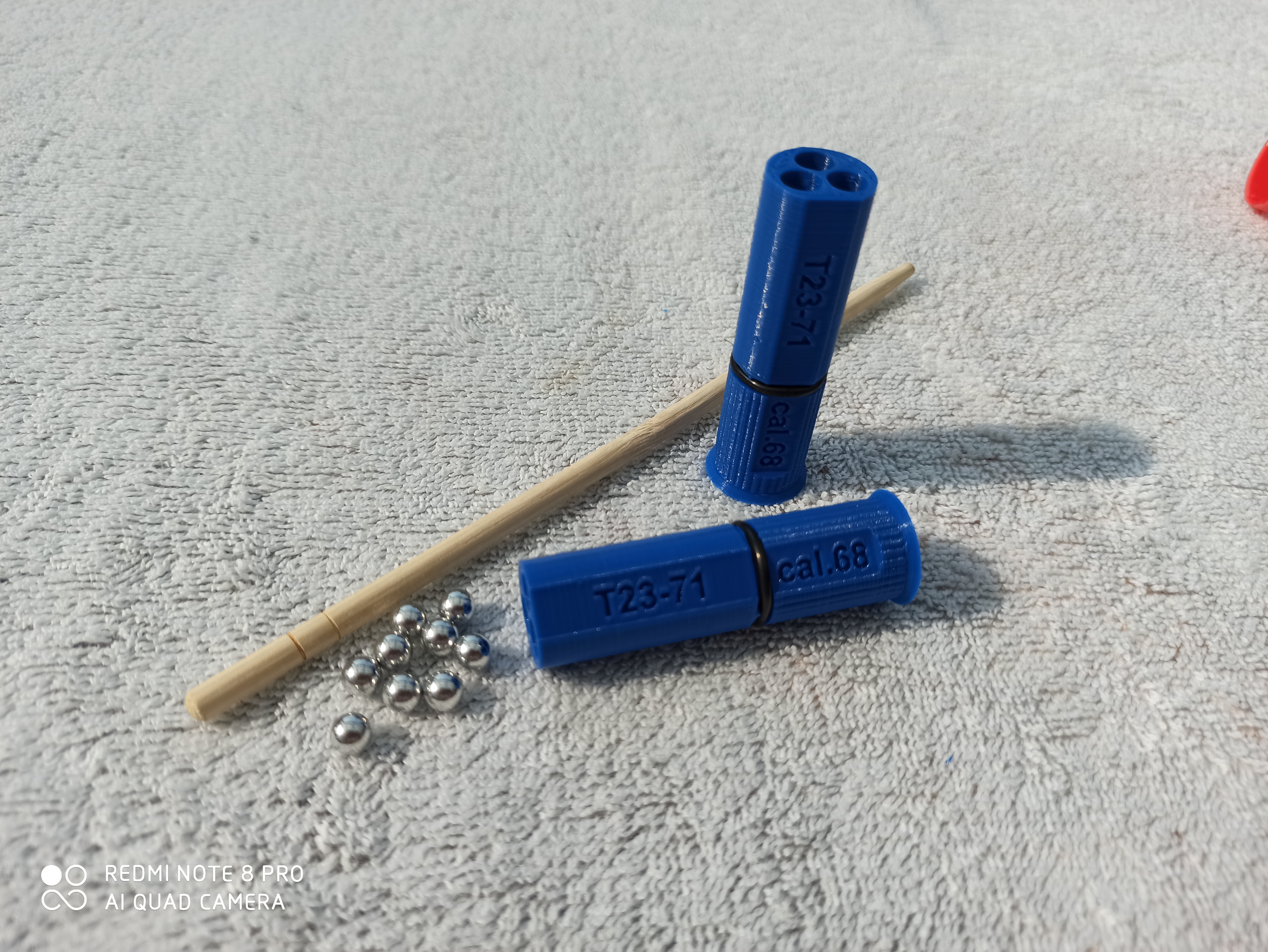 Slugmaker´s best T23-71 Shotshell f Umarex t4e HDS68 Schrotpatronen für 9x6mmBBs – Bild 7