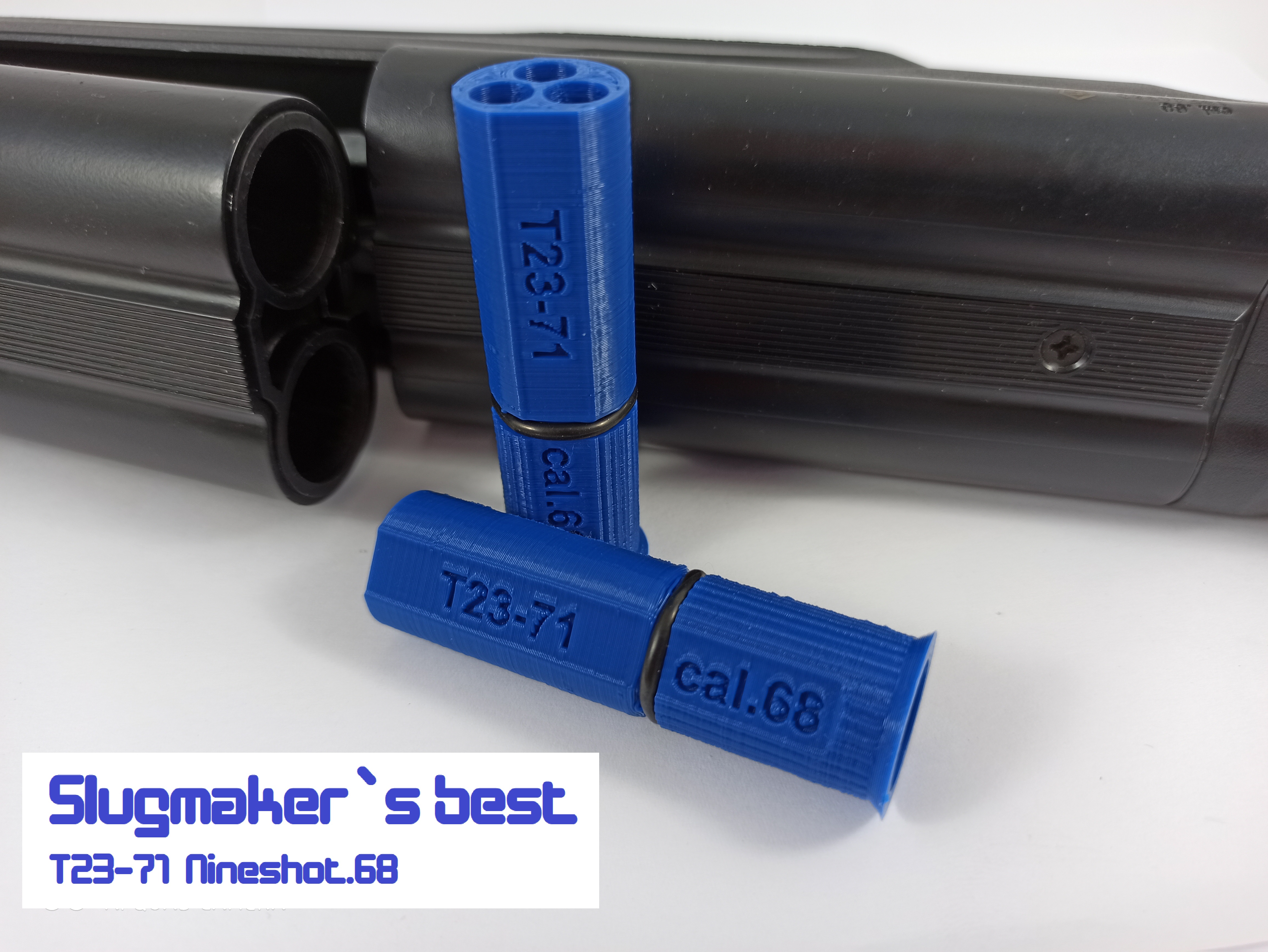 Slugmaker´s best T23-71 Shotshell f Umarex t4e HDS68 Schrotpatronen für 9x6mmBBs – Bild 8