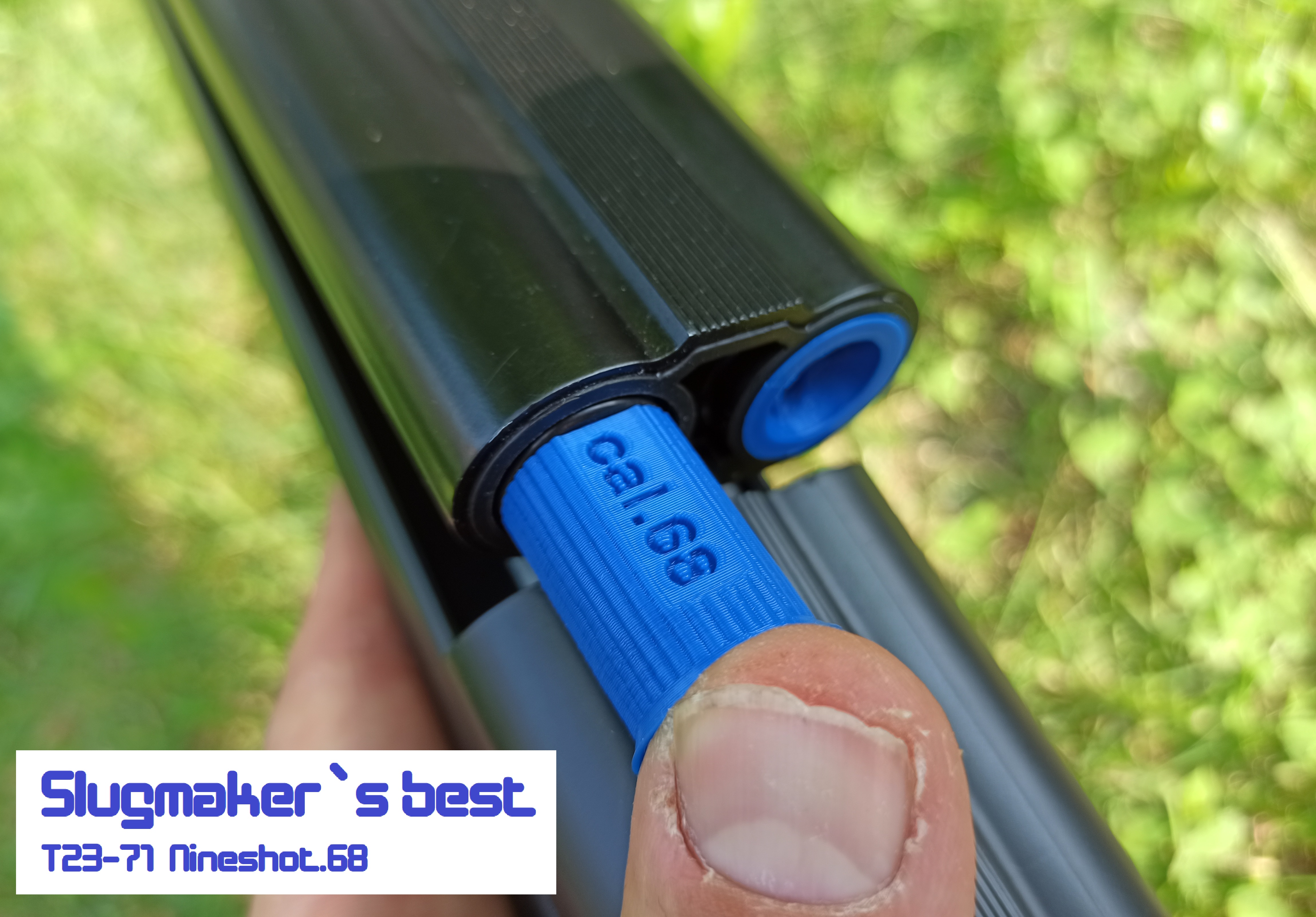 Slugmaker´s best T23-71 Shotshell f Umarex t4e HDS68 Schrotpatronen für 9x6mmBBs – Bild 9