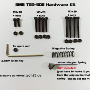 Hardware Kit for 3D printed T23-509 KillerCobra Magazin