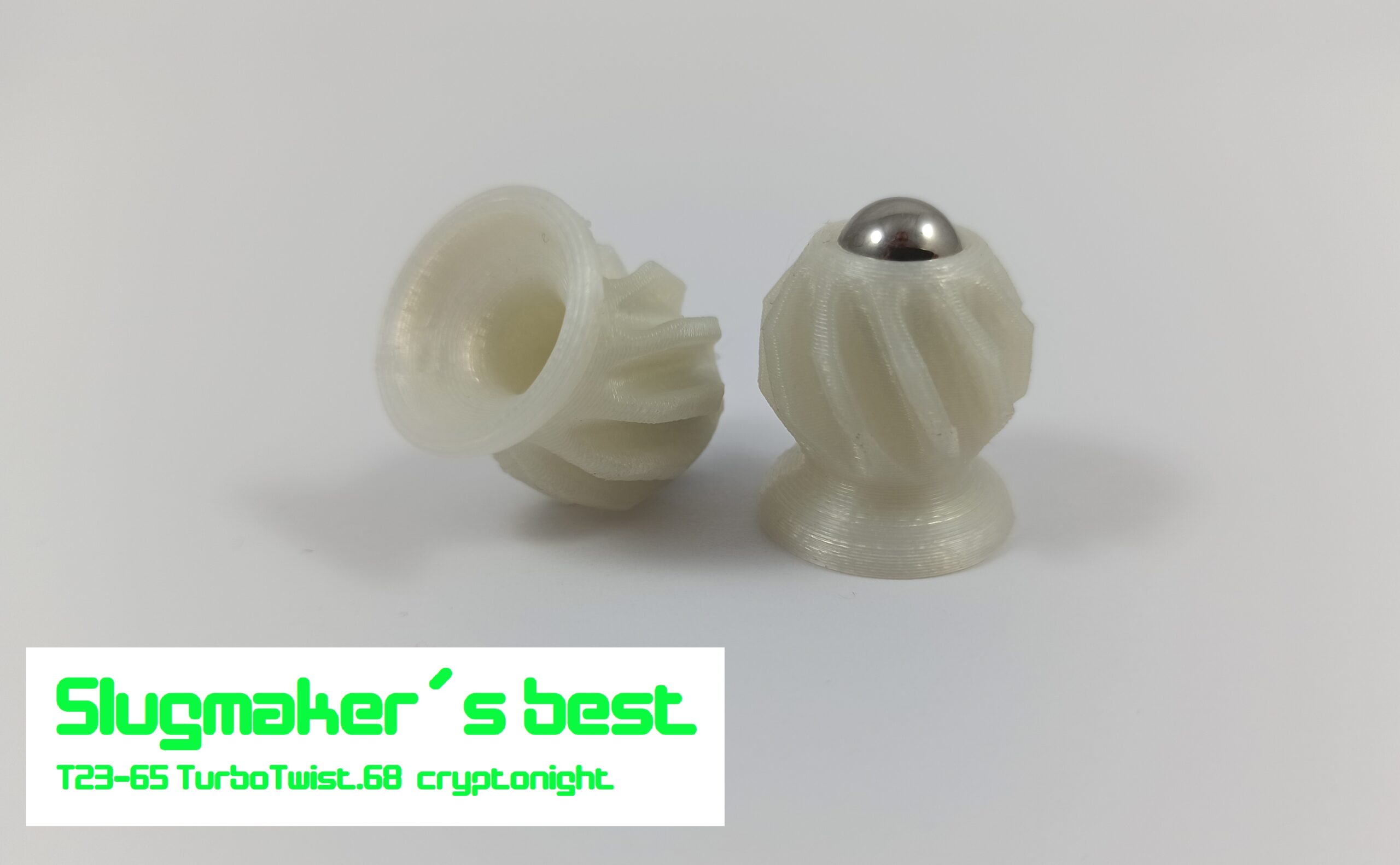 24x Slugmakers best TurboTwist.68 cryptonite für die Umarex HDS68 (24pieces pack) – Bild 2