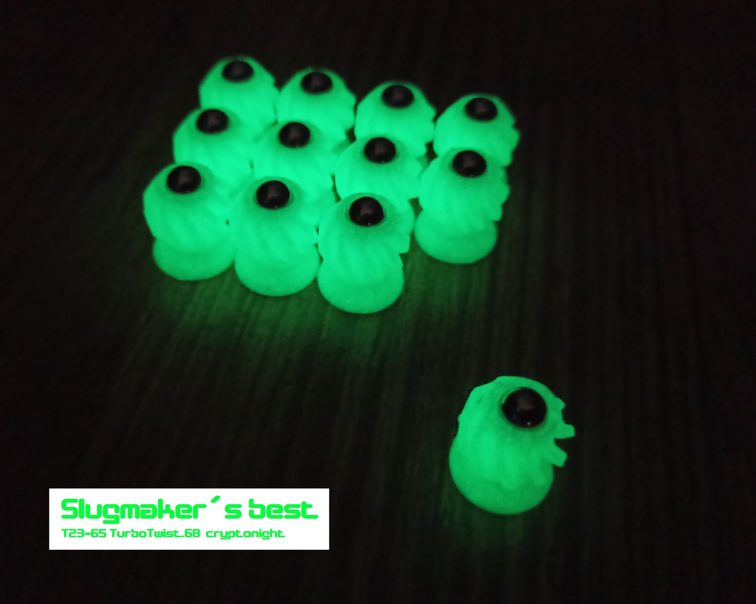 24x Slugmakers best TurboTwist.68 cryptonite für die Umarex HDS68 (24pieces pack) – Bild 8