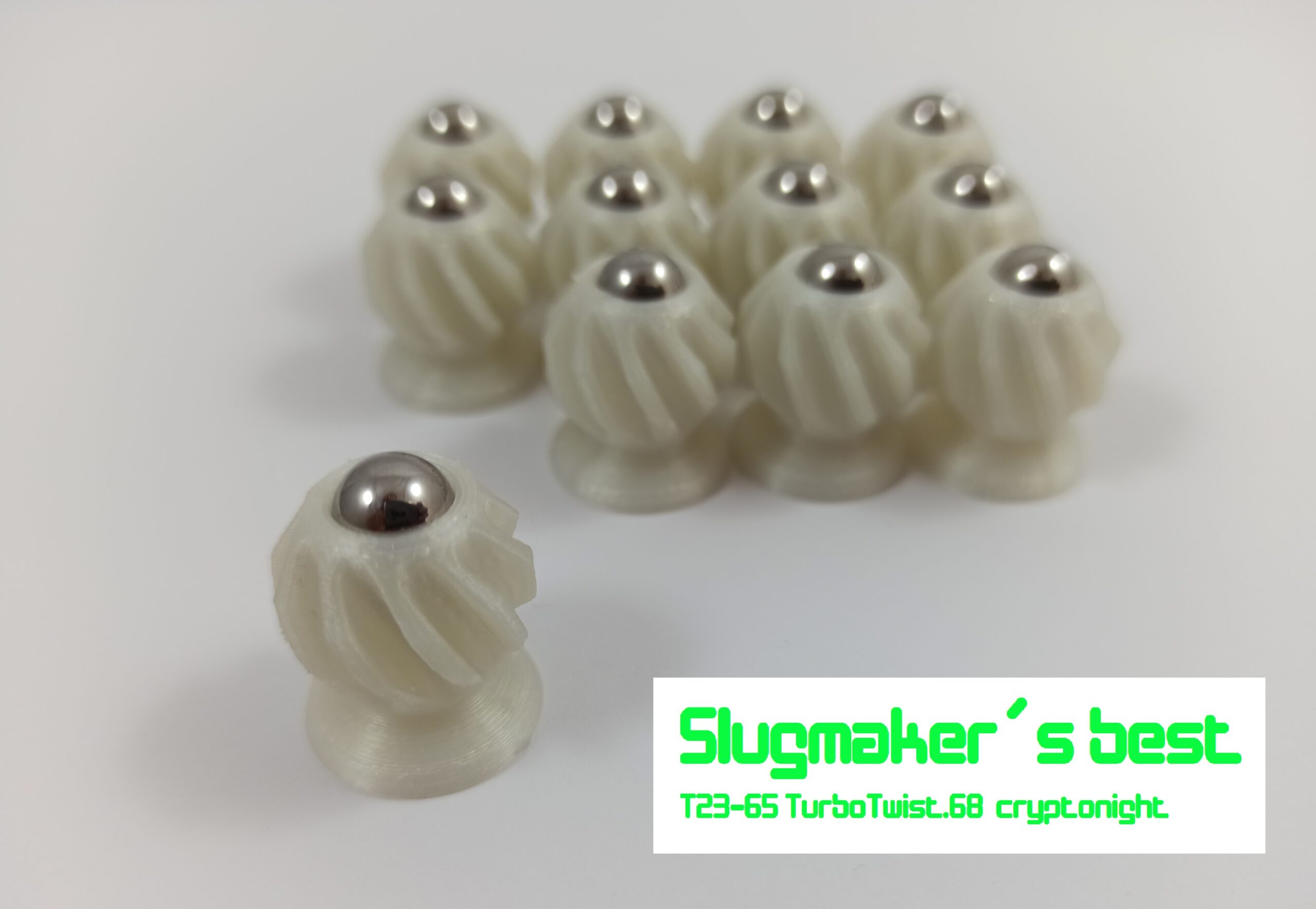 24x Slugmakers best TurboTwist.68 cryptonite für die Umarex HDS68 (24pieces pack) – Bild 10