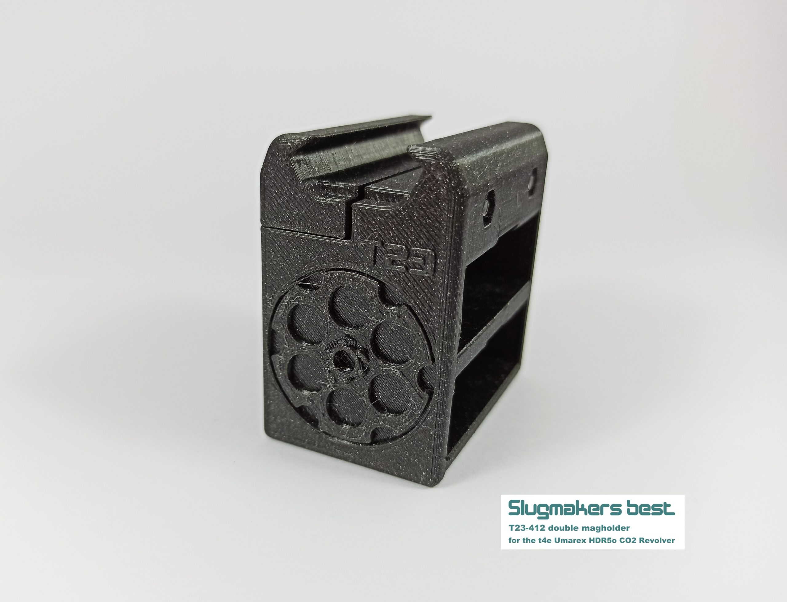 3D print .stl Datei Magazinhalter für den Umarex HDR50 CO2 Revolver – Bild 3