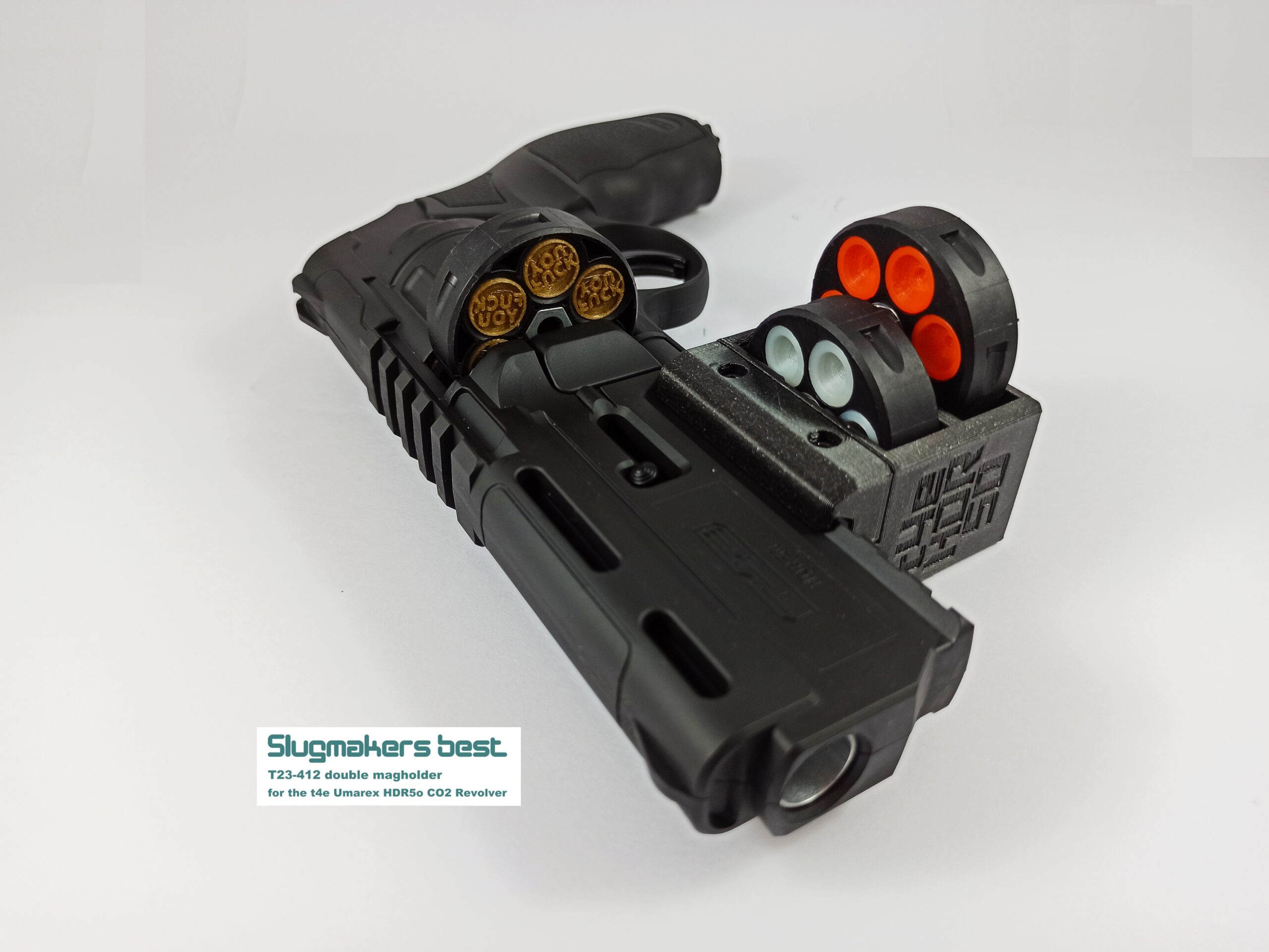 3D print .stl Datei Magazinhalter für den Umarex HDR50 CO2 Revolver – Bild 5