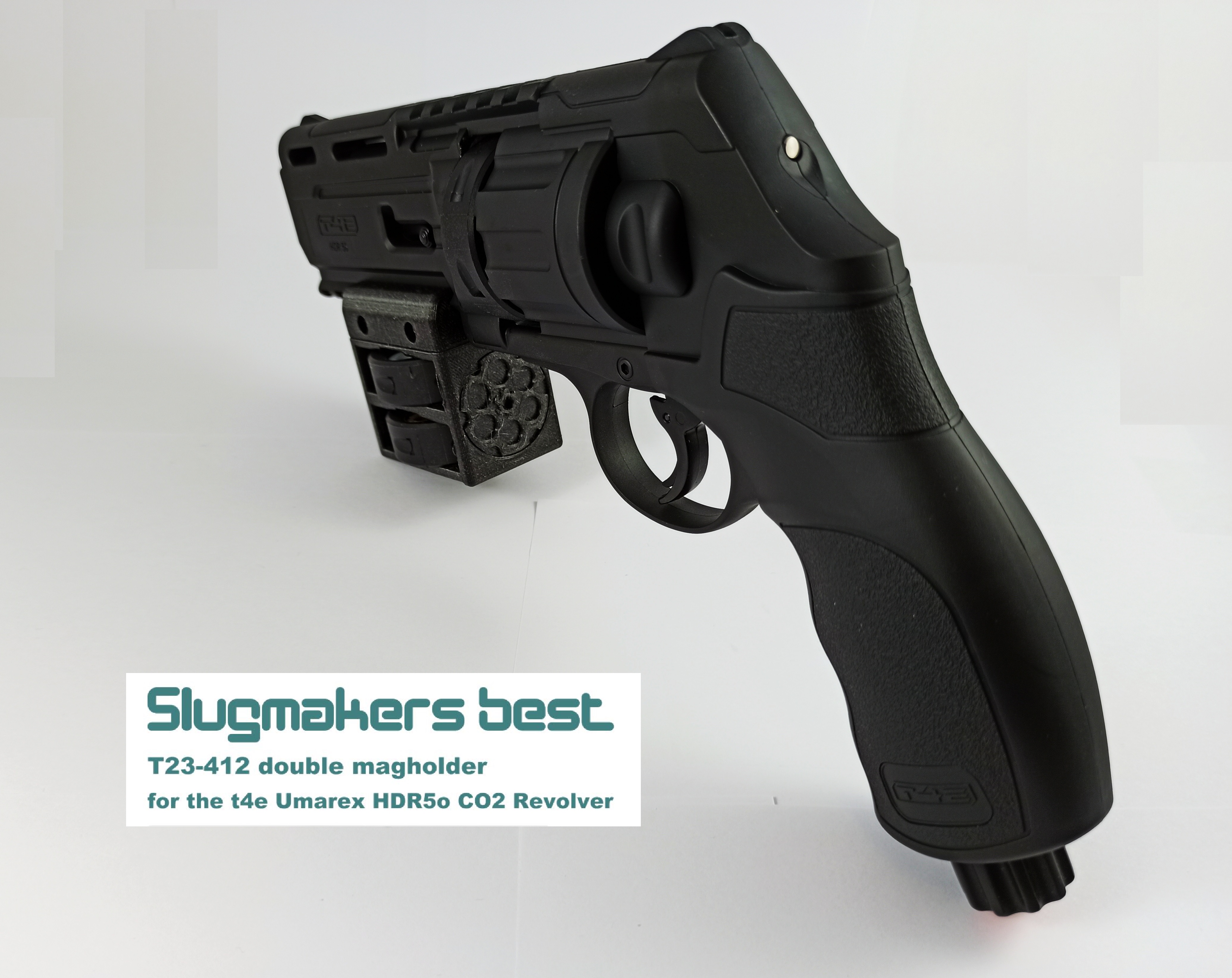 3D print .stl Datei Magazinhalter für den Umarex HDR50 CO2 Revolver – Bild 2