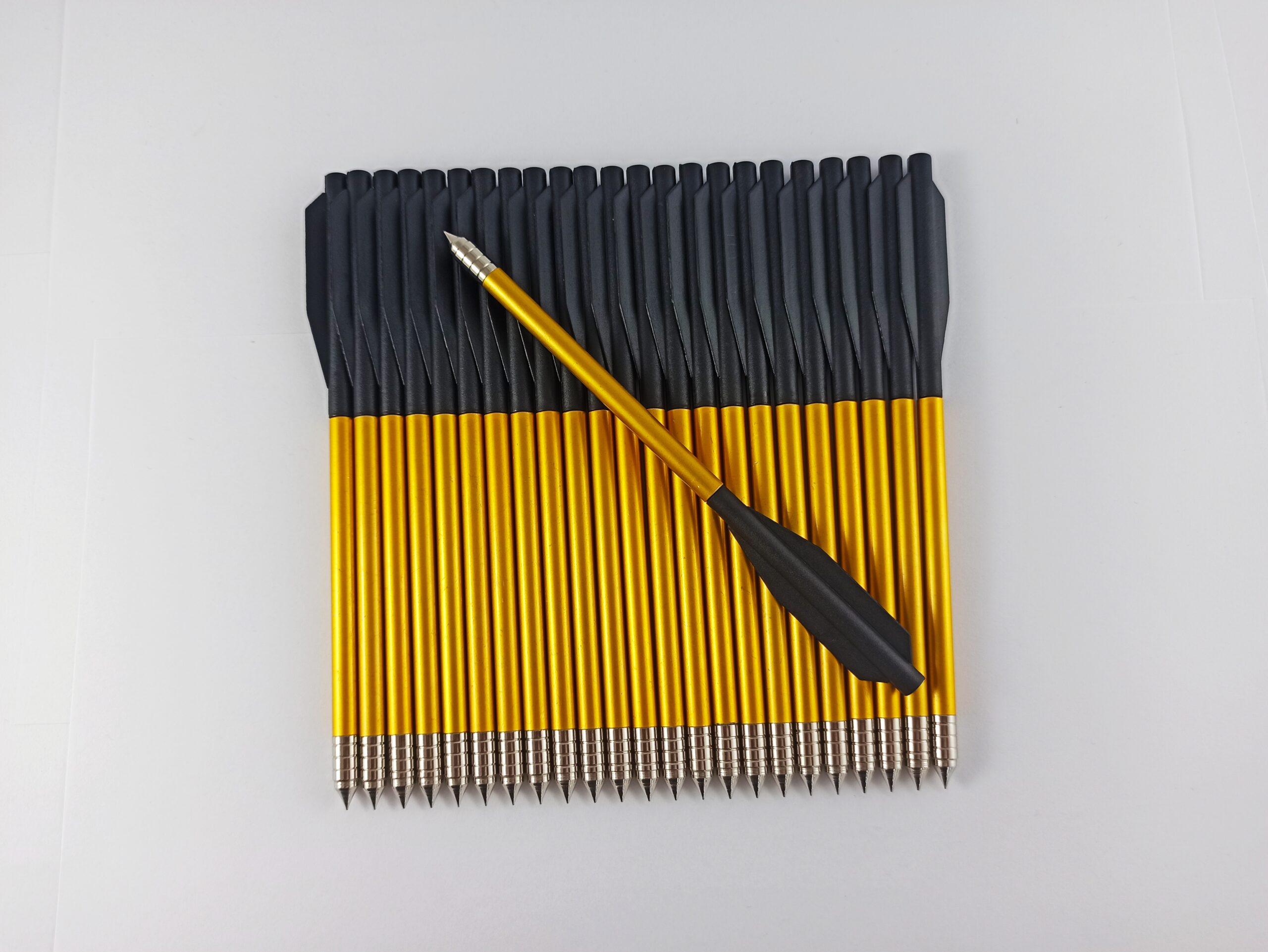 Aluminium Bolzen 6,5" für Pistolenarmbrust 24 Stück