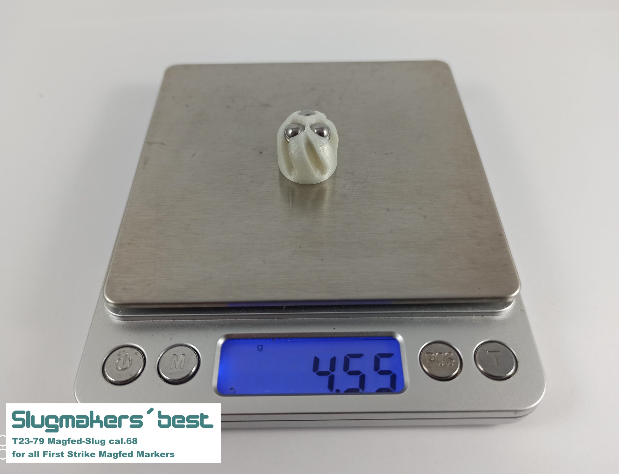 T23-79 tripple tip Slugs for First Strike ready Magfed guns cal.68 like FSC TIPX T8.1 TCR – Bild 4