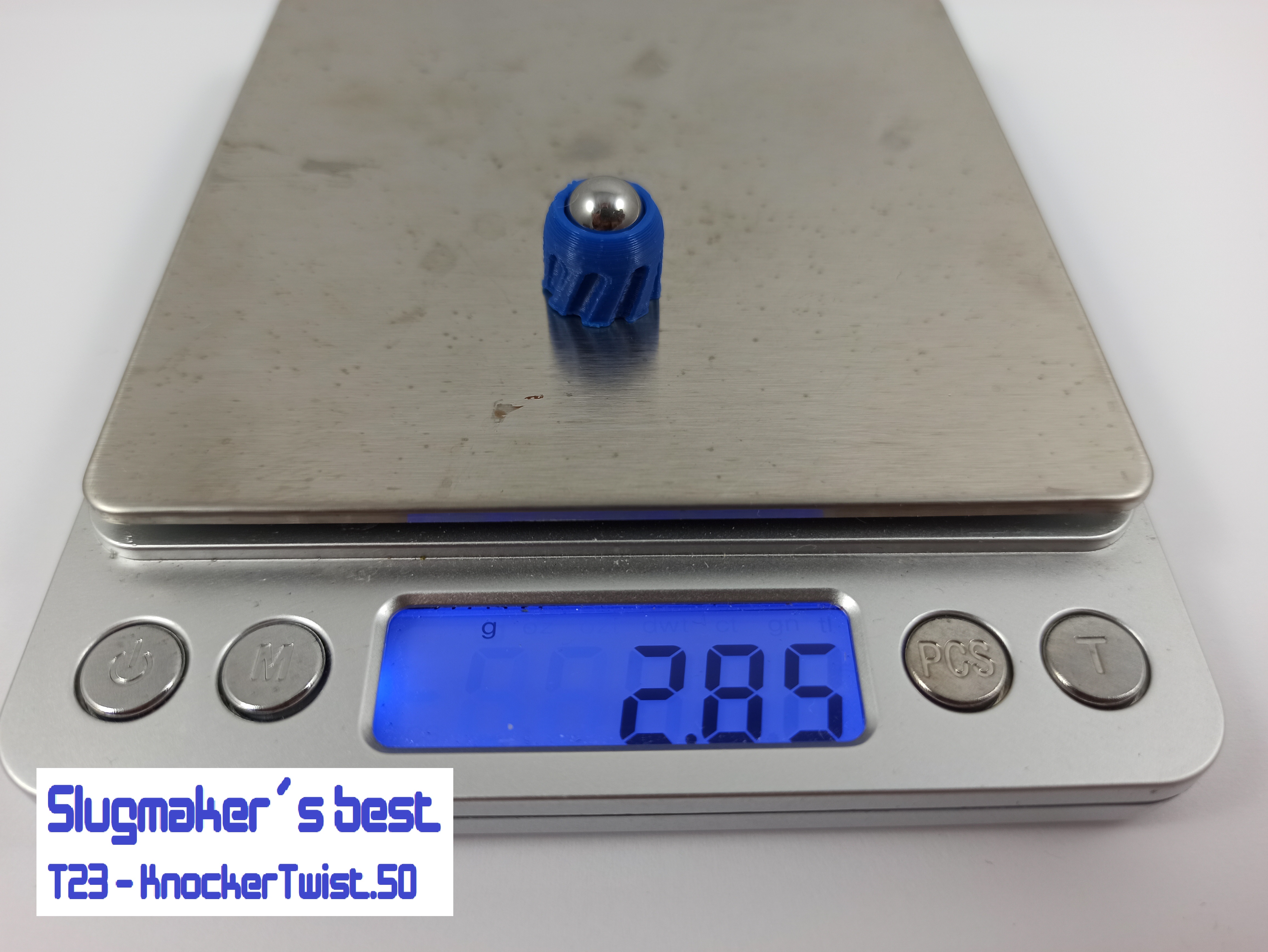 Slugmaker´s best T23-6 KnockerTwist.50 bullets – Bild 3