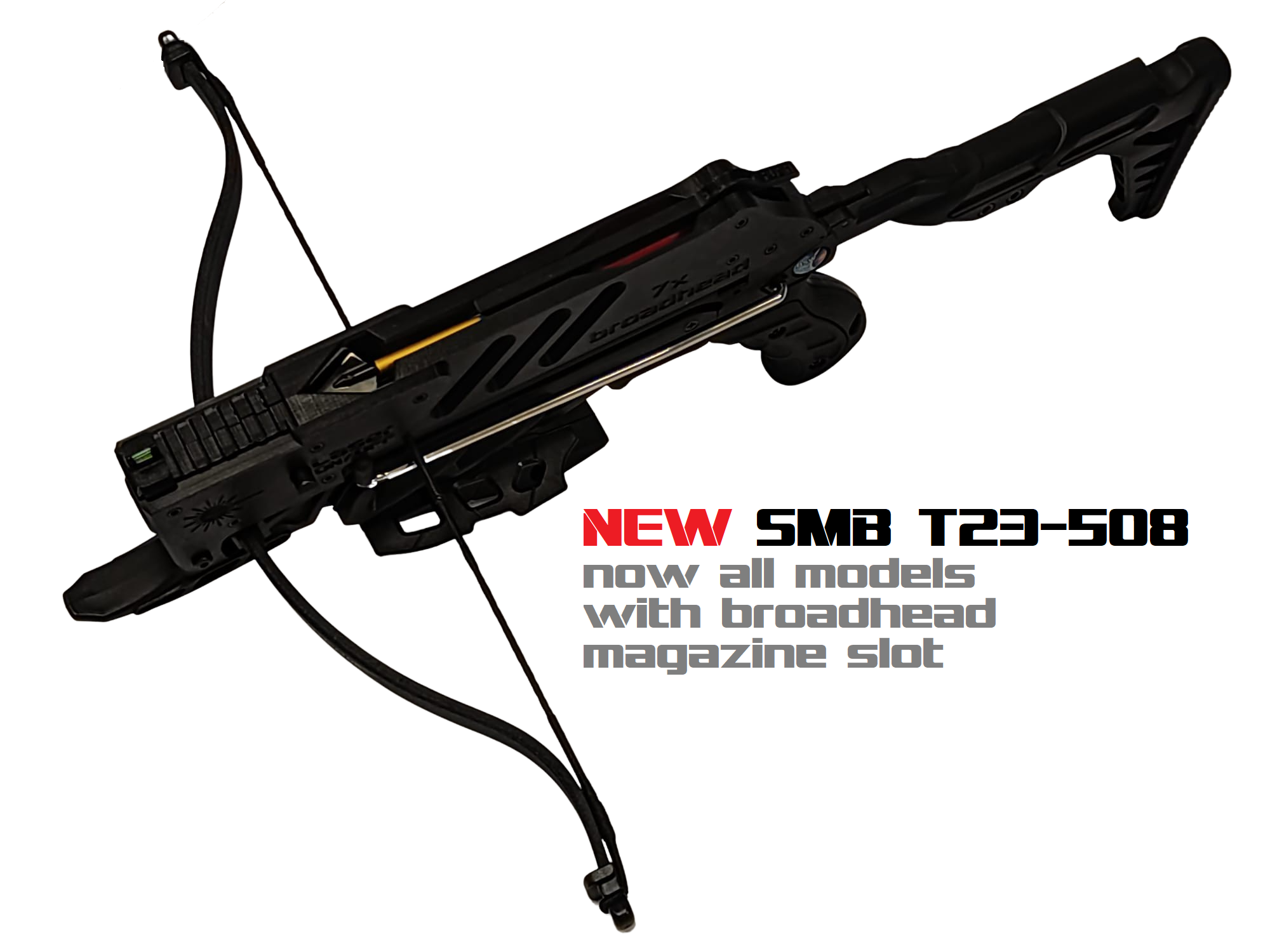T23-508 V2 SnakeHunter multishot Pistol Crossbow - Promo Kit mit premium RedDot – Bild 3