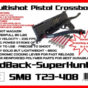 STL file only - SMB T23-408 RedBack SuperHunter multishot Magazin 3D print data incl. Hardwarekit