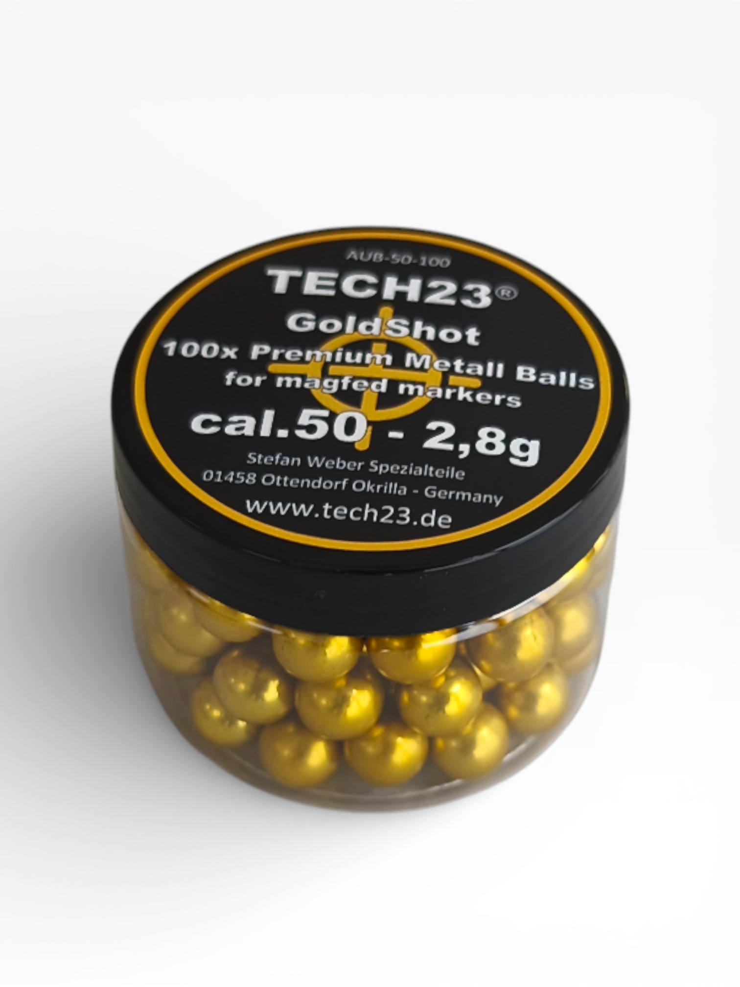 Gold-Shot cal.50 Leichtmetall Kugeln - extra hart – Bild 5