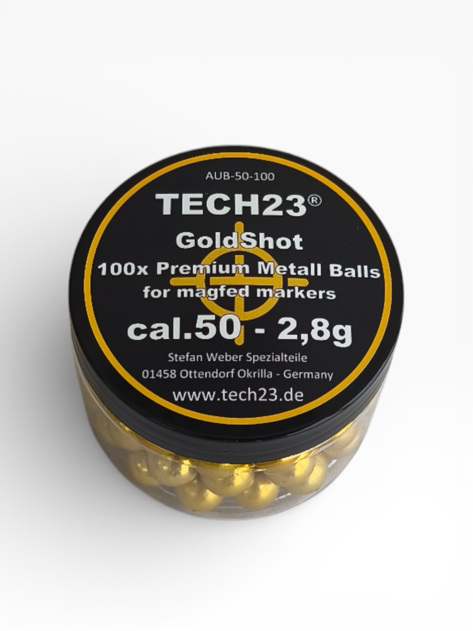 Gold-Shot cal.50 Leichtmetall Kugeln - extra hart – Bild 7