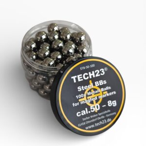 steel BBs cal.50 (12,50mm) Chromstahlkugeln für starke t4e Markierer