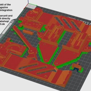 T23-408 Multishot Magazin – STL-Download für HoriZone Redback Pistolenarmbrust