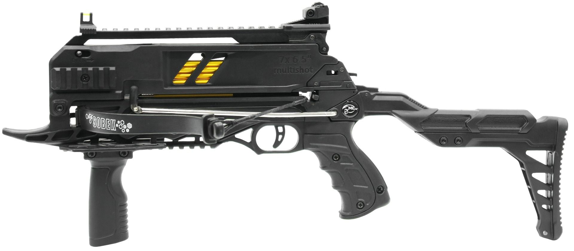 Man Kung MK-TCS3BK Sobek – 7-Schuss Magazinarmbrust, 80 lbs - schwarz – Bild 2