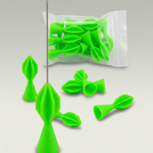 Needler Tails – Treibspiegel für Nadelgeschosse im Kaliber .68 - cal.68 - 17,40mm x 50mm - Lieferung OHNE Nadeln