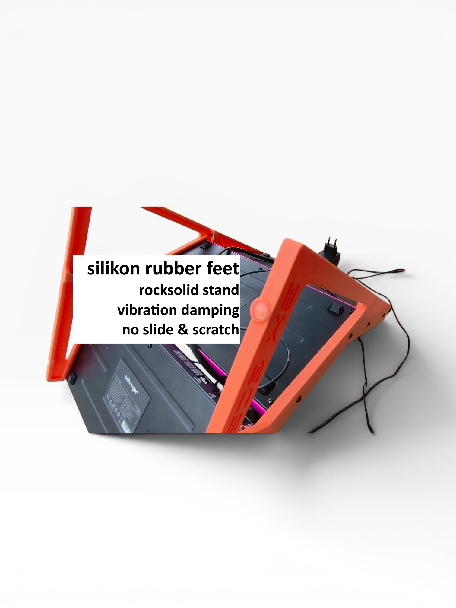 .stl download 3D print data - Analogue Console - Eurorack Desktop Stand für 3x Behringer Edge, Crave, Spice, Grind – Bild 8