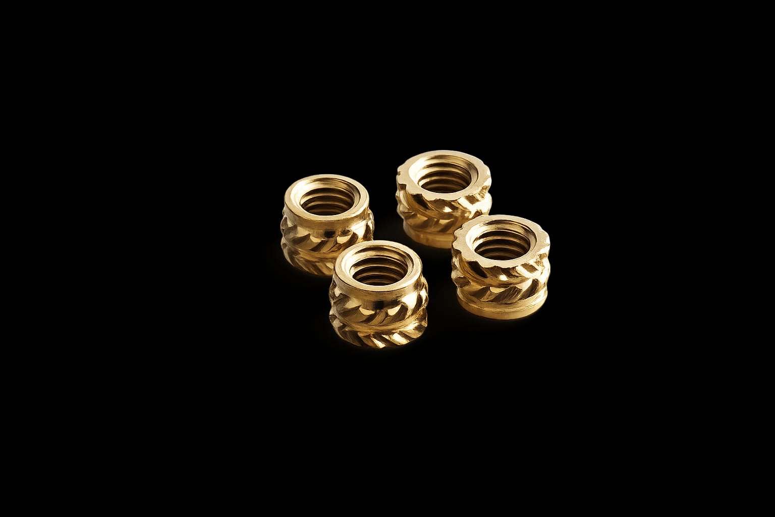 Hardware-Kit für TECH23 SAOR Slide - 4x M3 Gewinde-Einschmelzhülsen