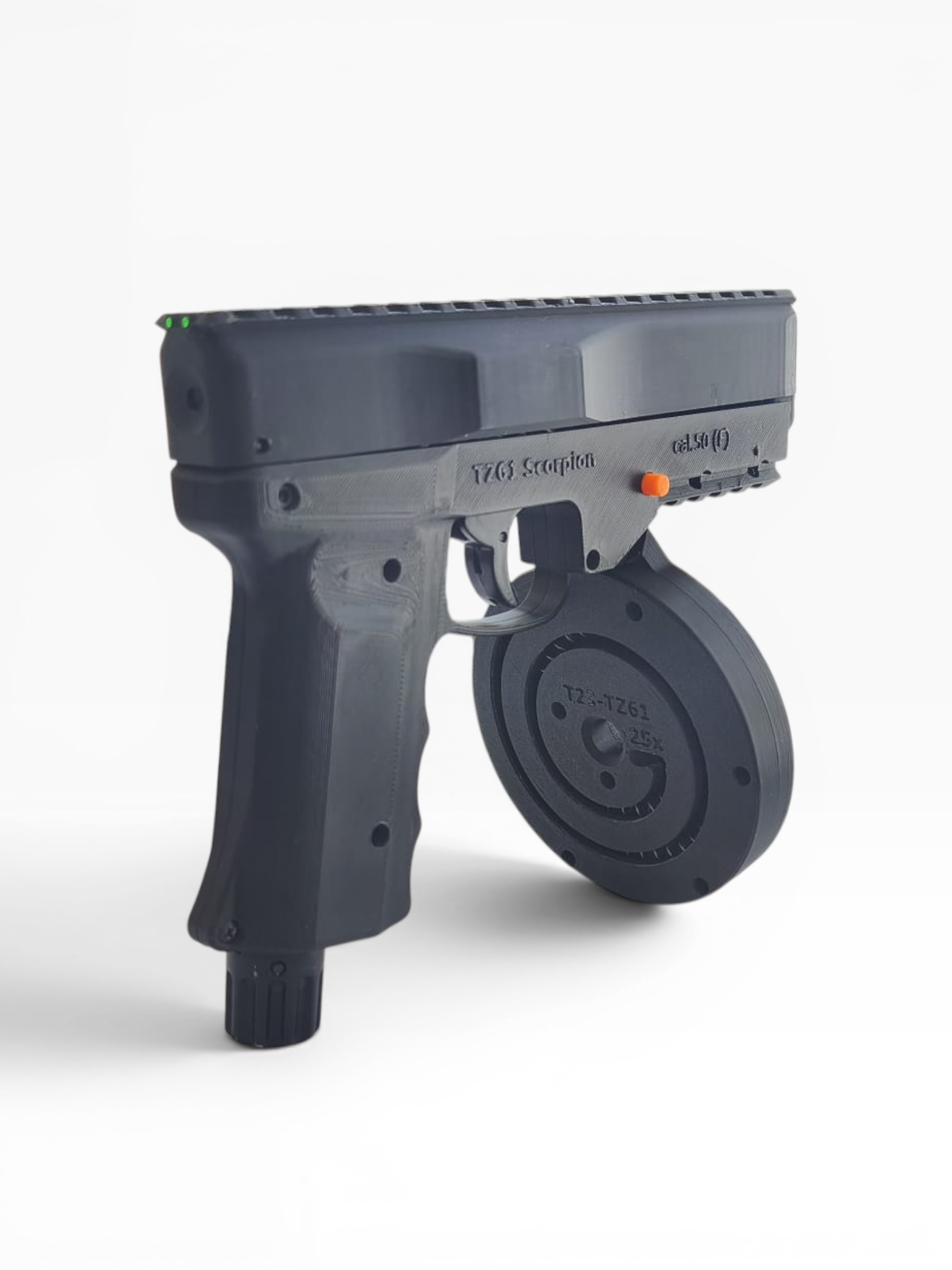 STL-Download / DIY 3D-Druck Projekt - TZ61 Scorpion – 25 Schuss SMG Body Kit für die Umarex T4E TP50 / HDP50 – Bild 4