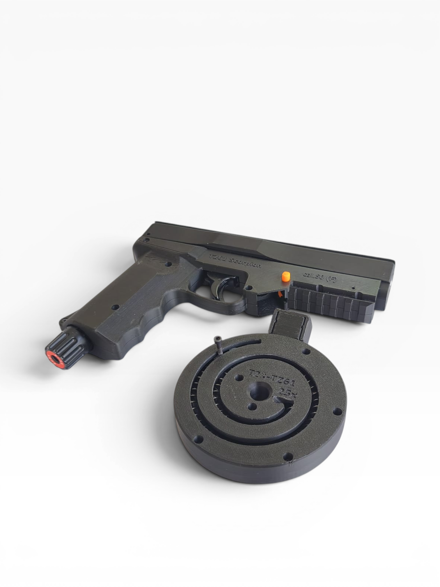 STL-Download / DIY 3D-Druck Projekt - TZ61 Scorpion – 25 Schuss SMG Body Kit für die Umarex T4E TP50 / HDP50 – Bild 3