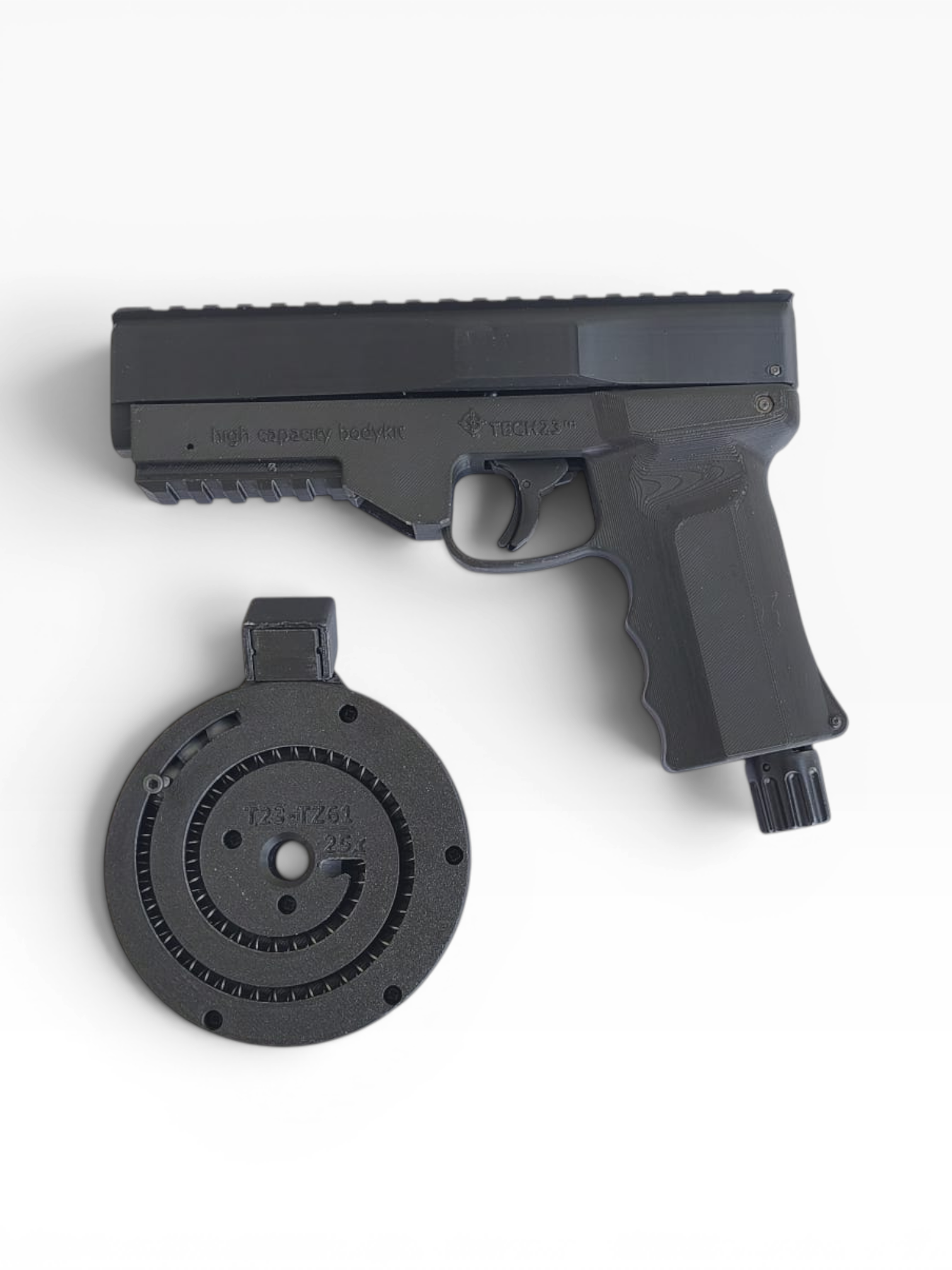 STL-Download / DIY 3D-Druck Projekt - TZ61 Scorpion – 25 Schuss SMG Body Kit für die Umarex T4E TP50 / HDP50 – Bild 7