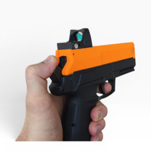 SAOR Slide™ für Umarex P68 Secure & Impax mit RMR direkt Montage, Single Action Funktion & Compensator incl. Specna Arms Red Dot - verschiedene Farben