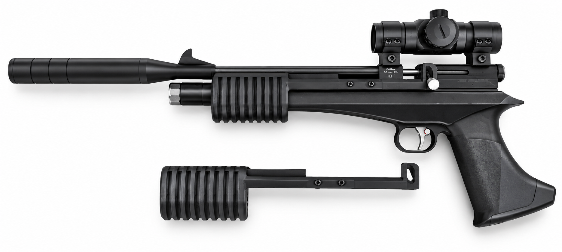TECH23 Pump-Action Kit für Diana Bandit & Chaser – Vorderschaftrepetier-Kit