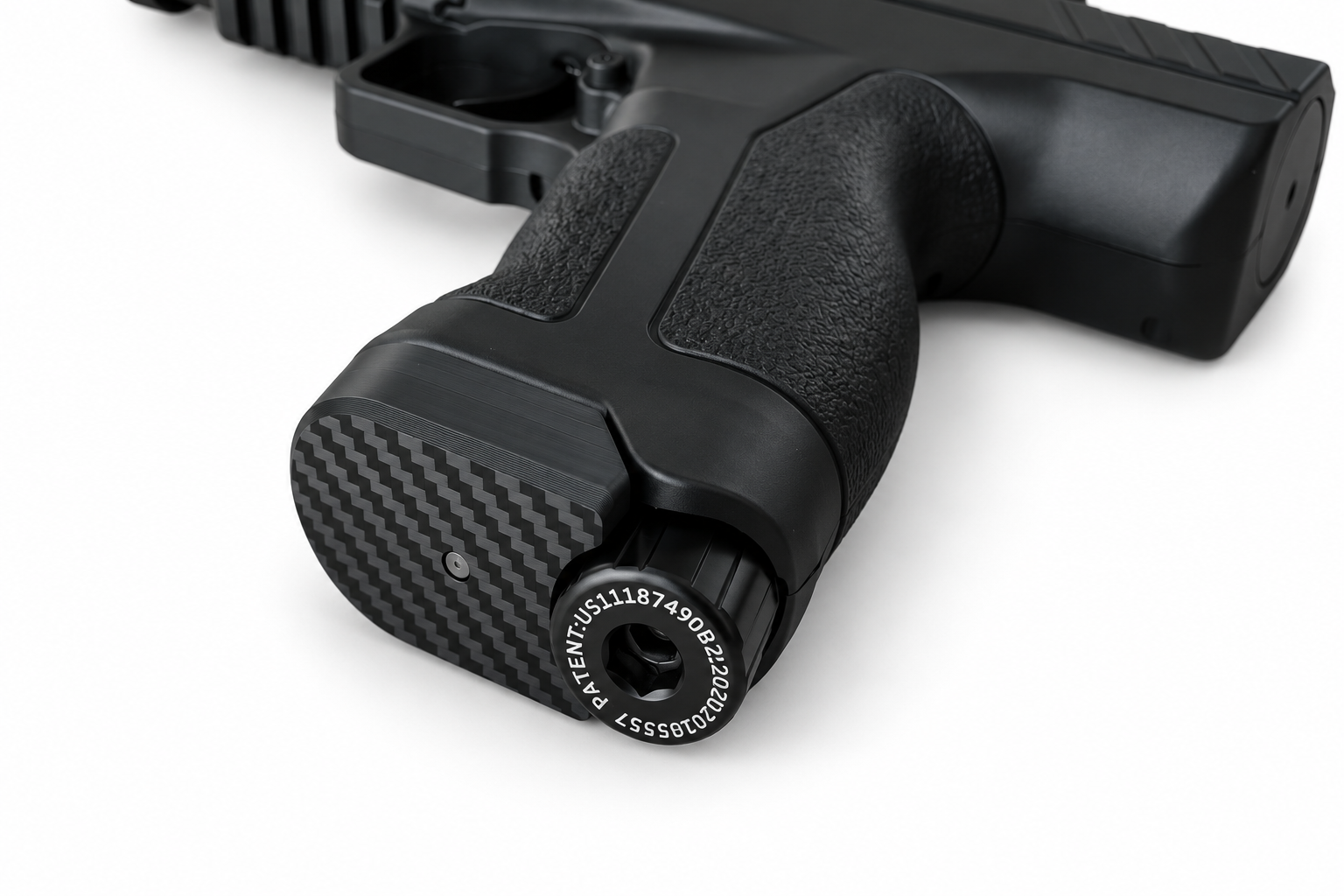 Magazin Extender - Magazinschuh mit 1 Schuss mehr Kapazität für Mercury Rise IntruBuster gen2